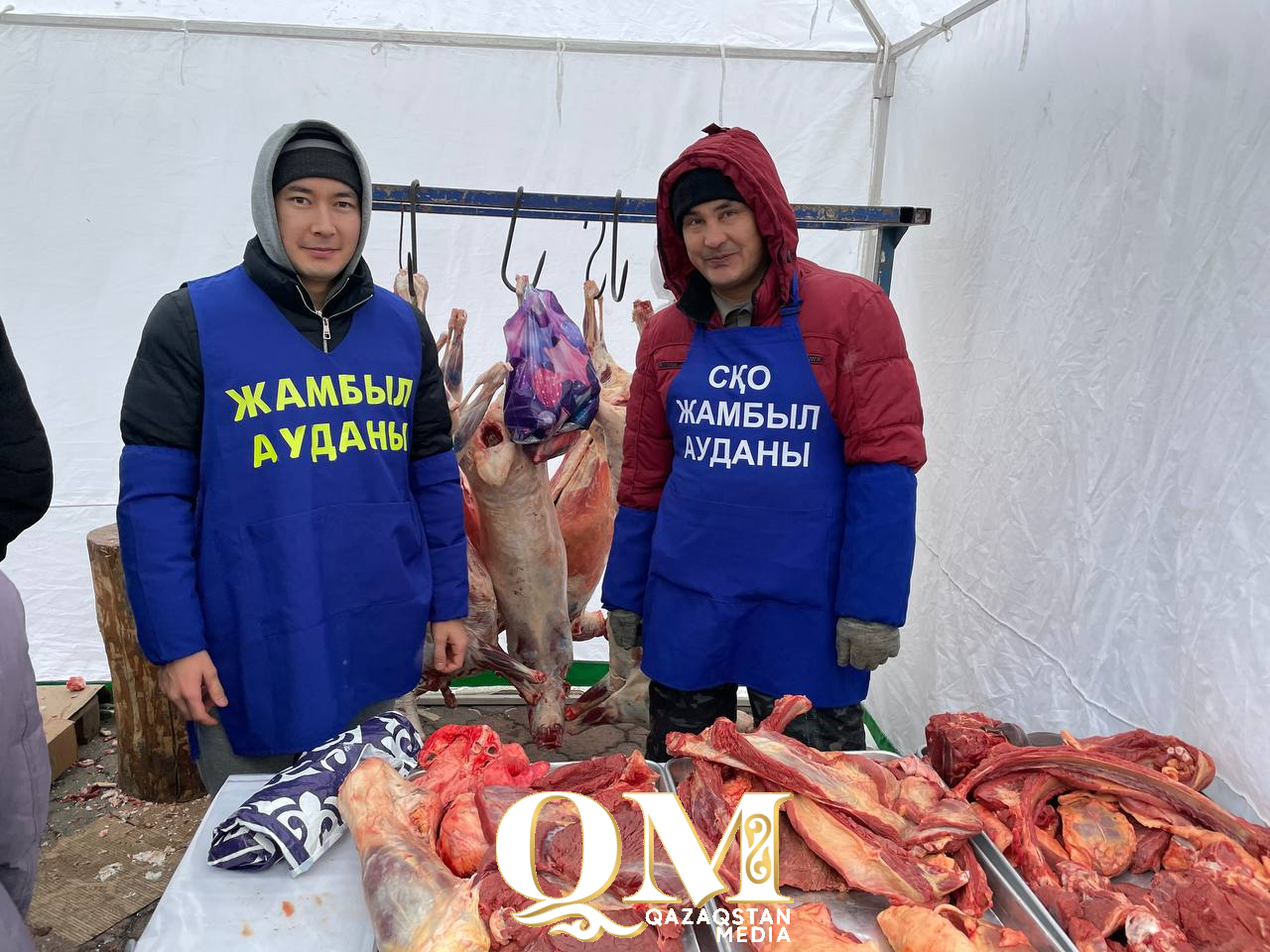 85 туш гусей привезли на фестиваль в Петропавловск фермеры Жамбылского района