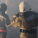 Бани и ангар горели в СКО на этих выходных