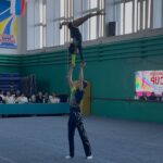СҚО-да спорттық акробатика мен батуттық гимнастикадан турнир өтіп жатыр