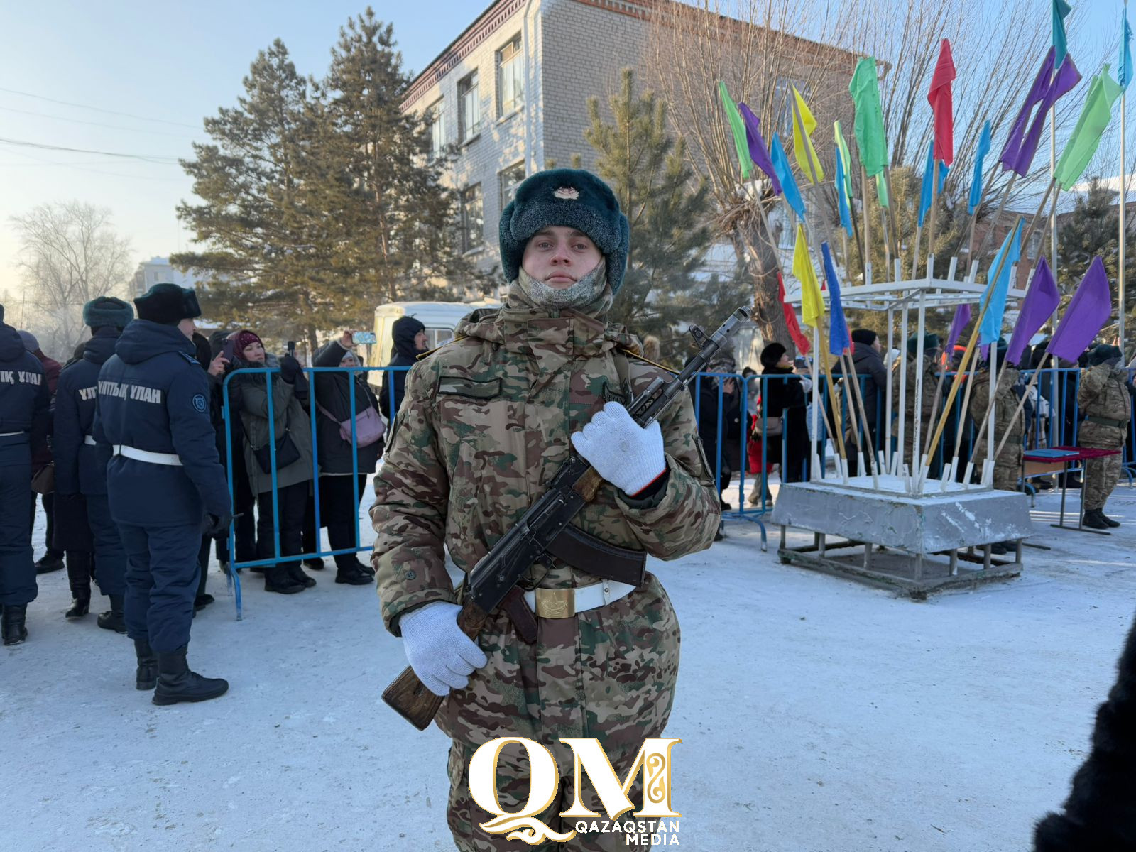 Петропавлдағы 6637 әскери бөлімінде 140 сарбаз ант қабылдады