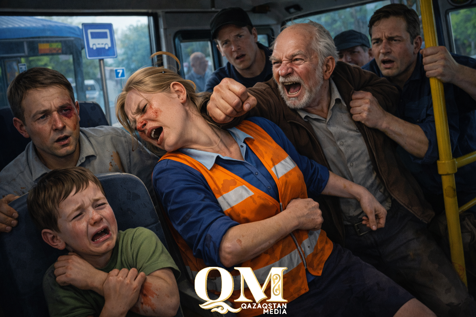 Алкоголь «сорвал крышу». Пенсионер избил кондуктора автобуса и двух пассажиров в Петропавловске