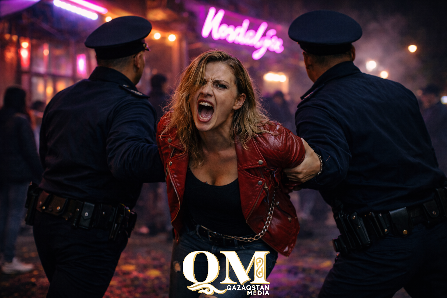 Сорвала погон и пошла в атаку: чем закончился пьяный дебош у кафе Nostalgie в Петропавловске