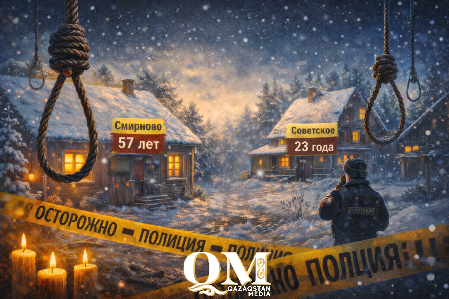 Волна суицидов в СКО – в Аккайынском районе повесился 57-летний мужчина