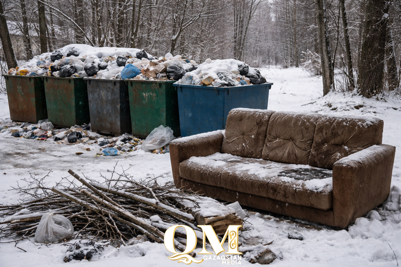 Петропавлда ірі габаритті қоқыс шығару бойынша арнайы қызмет көрсетілмейді