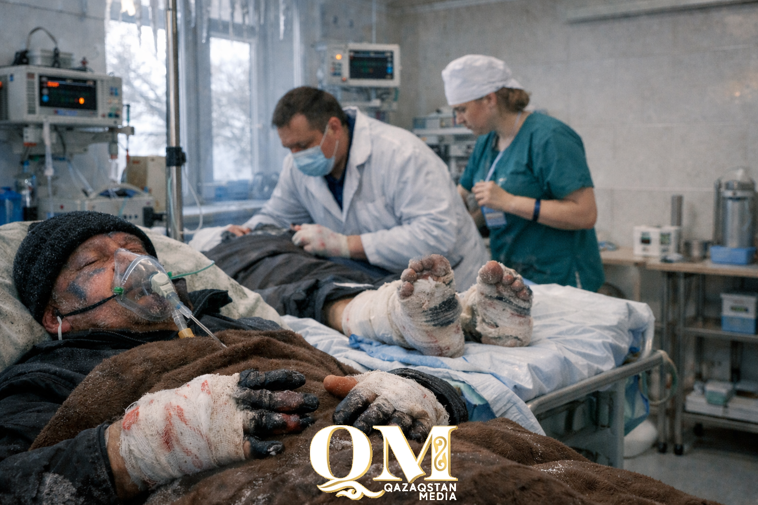 Отморозили руки и ноги: жертвами холода стали 16 жителей СКО