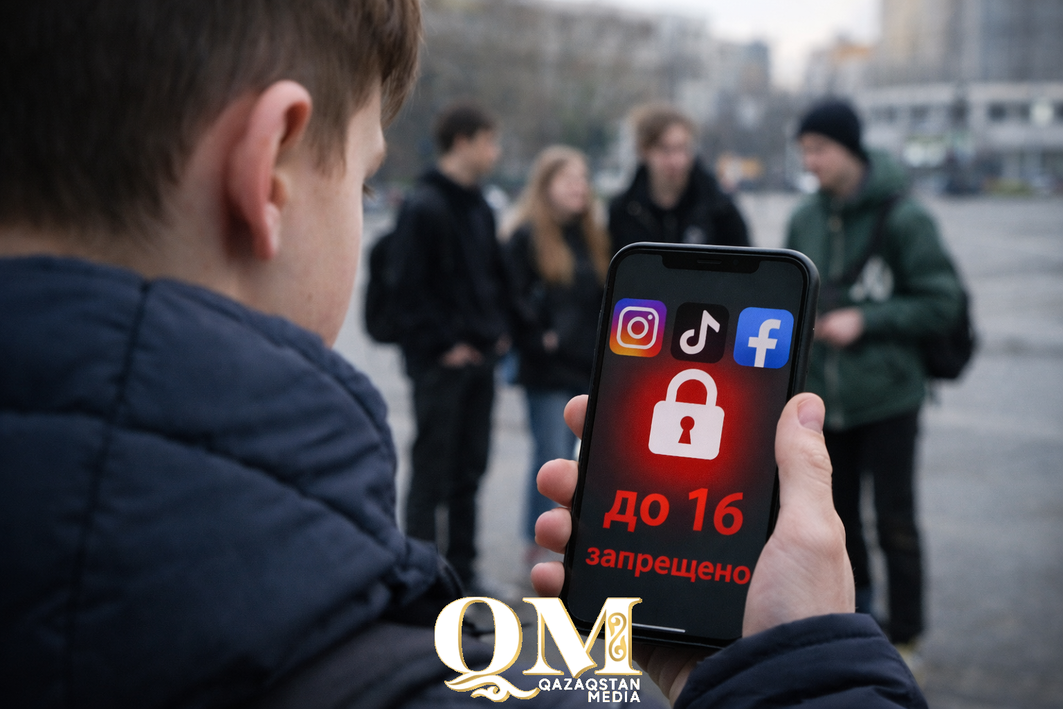 До 16 — нельзя: в Казахстане готовят запрет на соцсети для детей