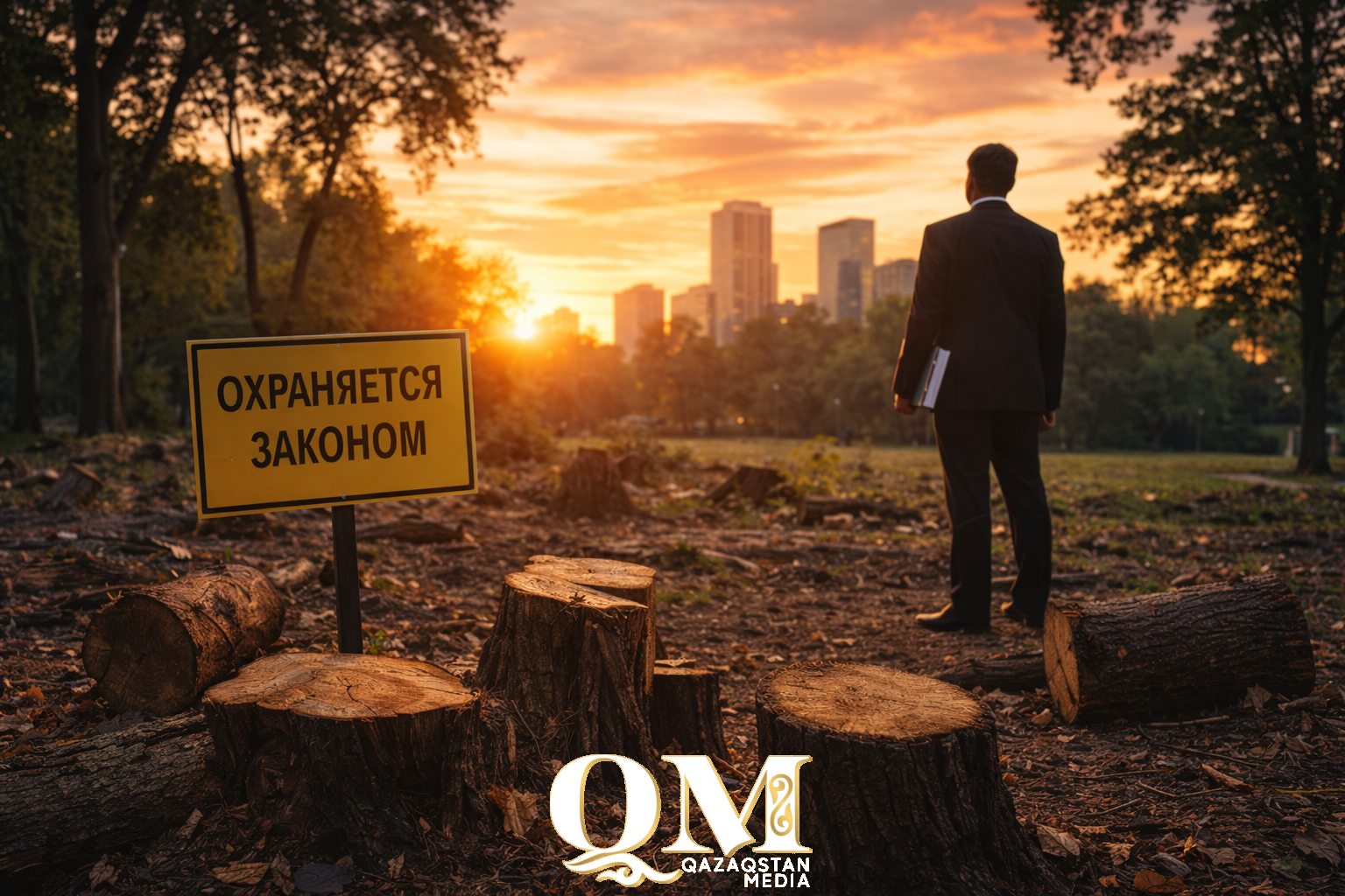 Справедливых штрафов за вырубку деревьев добилась прокуратура СКО