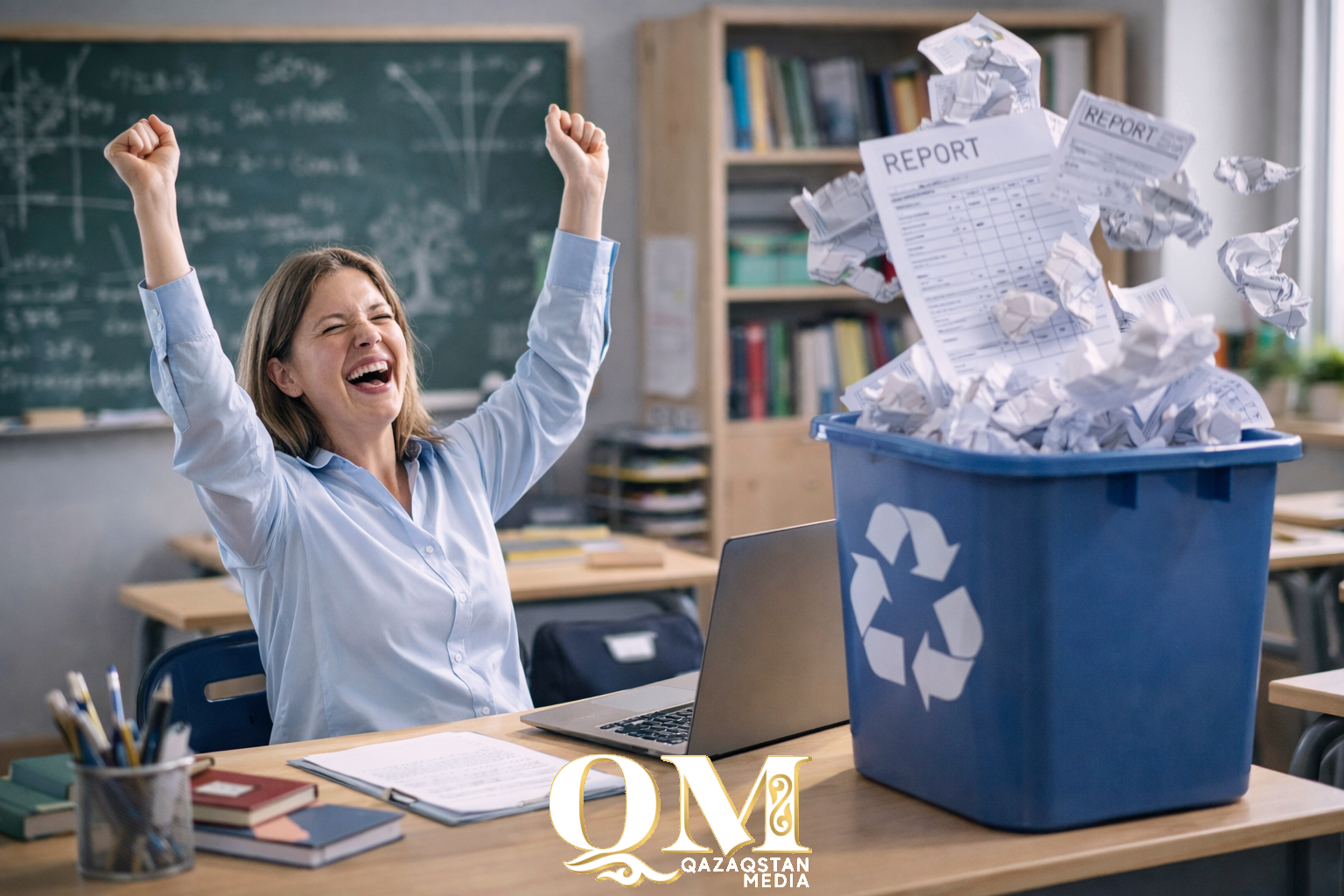 Учителей в Казахстане обещают освободить от лишних отчетов