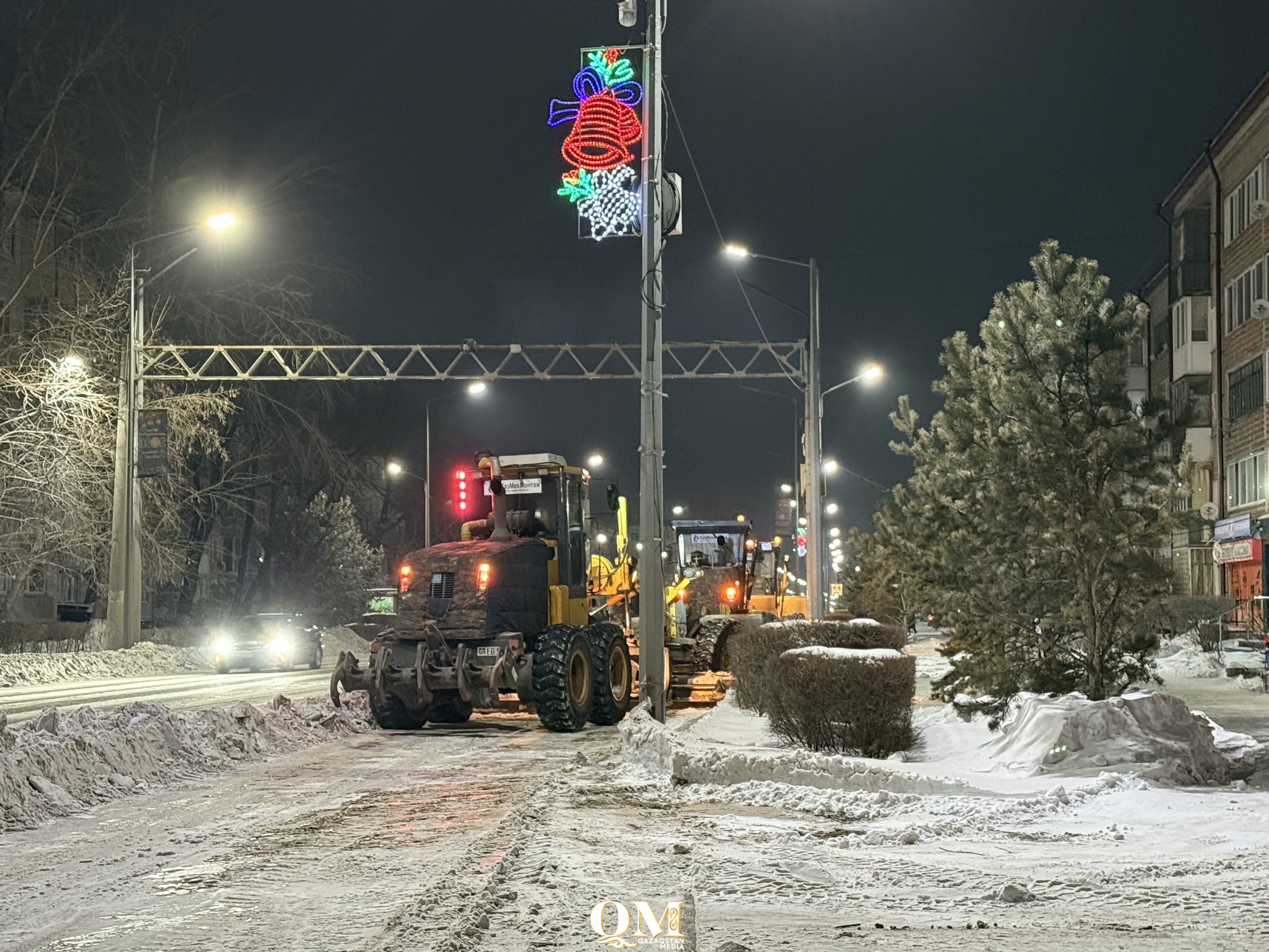 Петропавл көшелерін қардан 170 техника тазалап жүр