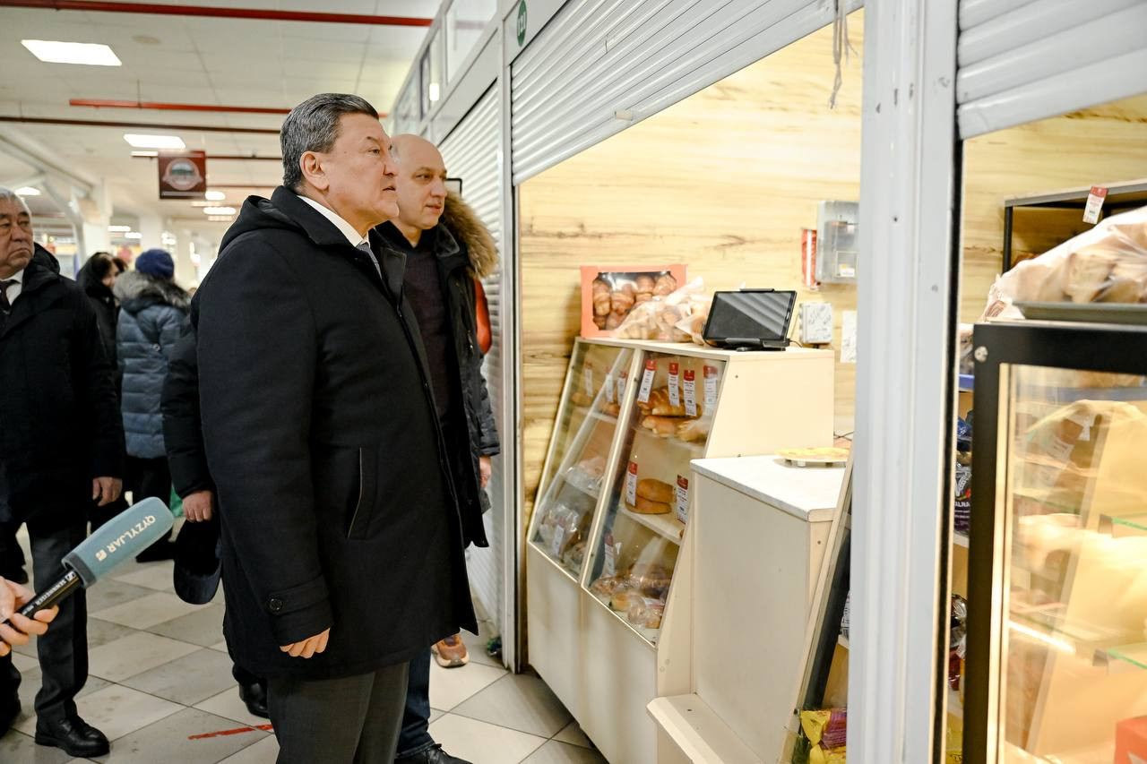 СҚО әкімі азық-түлік бағаларын тексерді