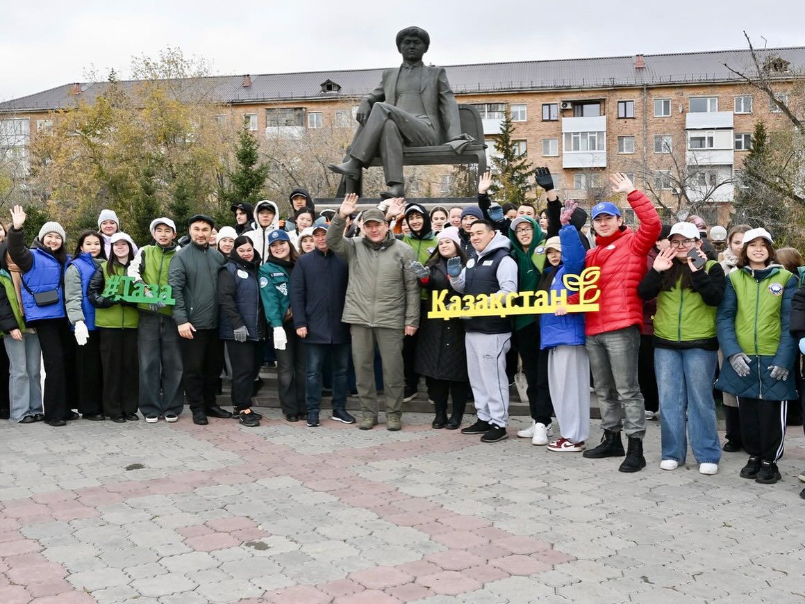 Итоги работы в рамках экологической акции «Таза Қазақстан» подвели волонтеры СКО