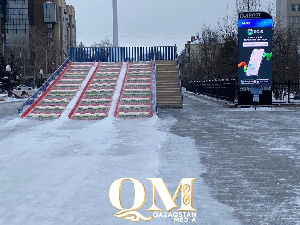 Горка есть, ватрушек нет: кто в Петропавловске украл бесплатные тюбинги и ледянки?