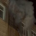 СҚО-да жөнделіп жатқан «Қазпошта» ғимаратынан өрт шықты