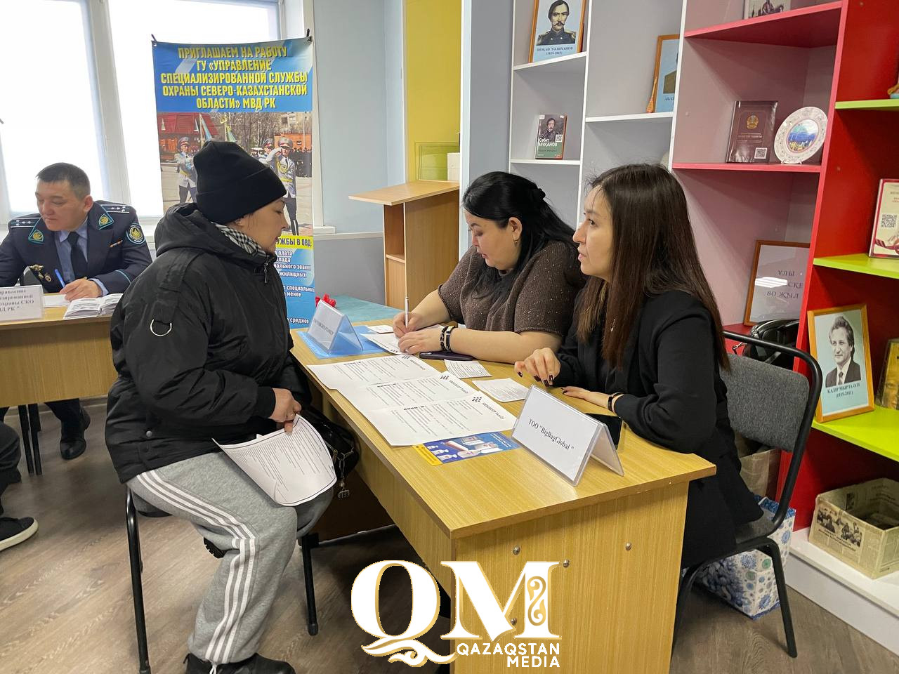 Работа найдется для каждого: более 400 вакансий представили на ярмарке в Петропавловске