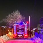 Секунды до беды: пожарные спасли пенсионерку и вынесли баллон из огня в г. Булаево СКО