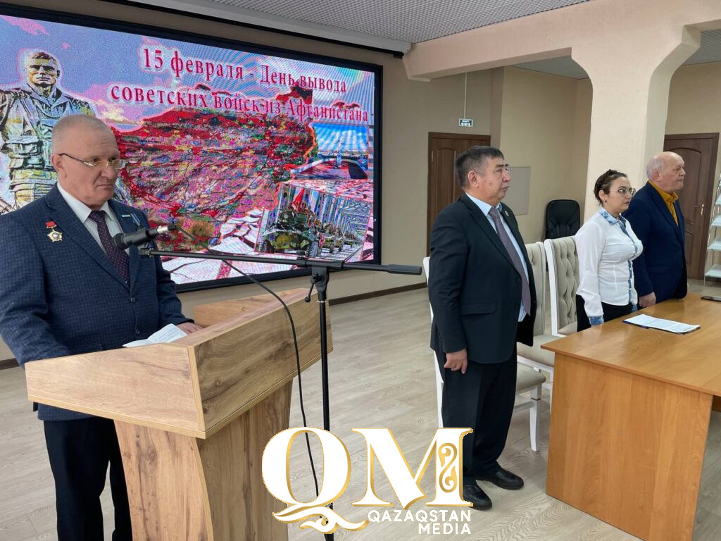 37-ю годовщину вывода войск из Афганистана отметили в Петропавловске