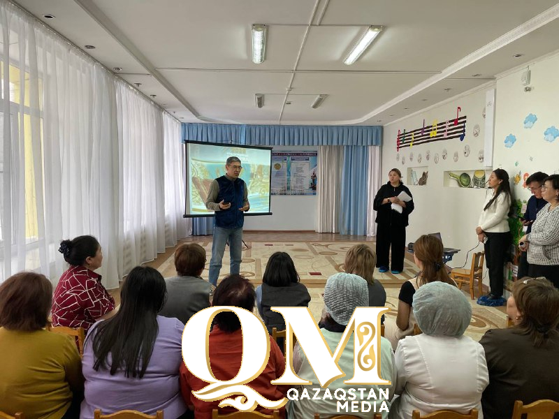 Конституционную реформу обсудили с коллективом ясли-сада «Салтанат» в Петропавловске