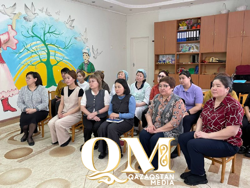 Конституционную реформу обсудили с коллективом ясли-сада «Салтанат» в Петропавловске