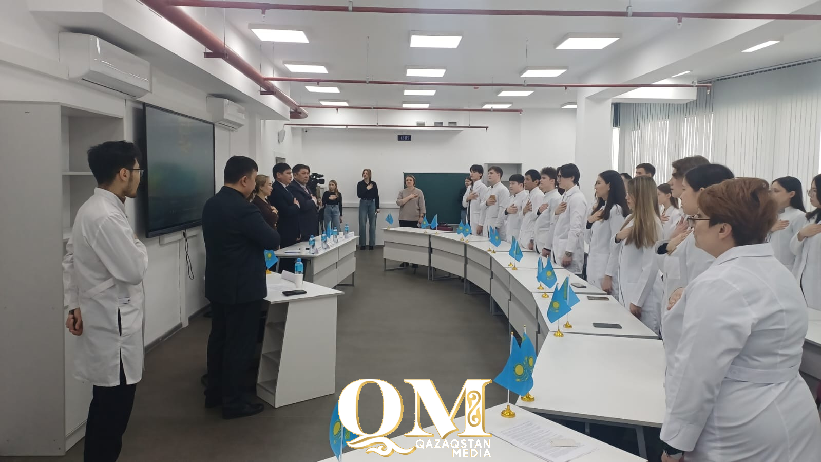 Жаңа Конституция жобасын болашақ дәрігерлер қолдайды