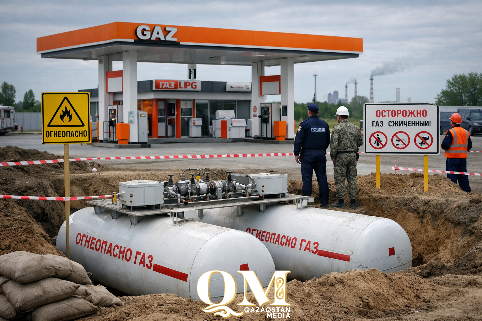 Газовые заправки в Казахстане заставят «уйти под землю»