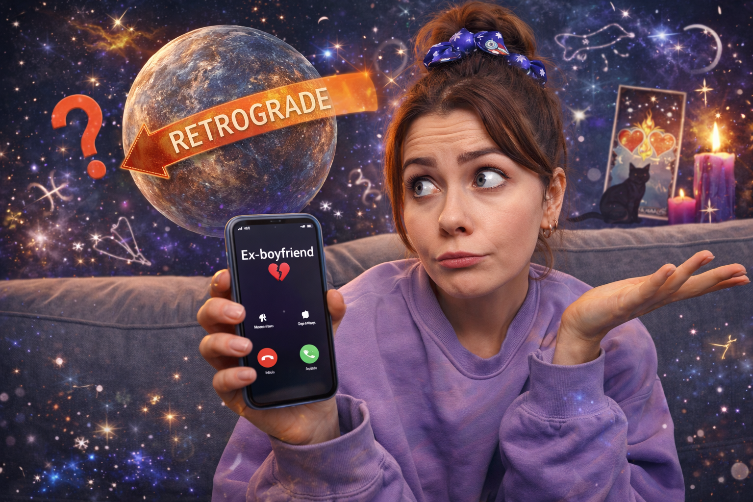 Когда позвонят бывшие? Готовьтесь, ретроградный Меркурий скоро оживит вашу личную жизнь