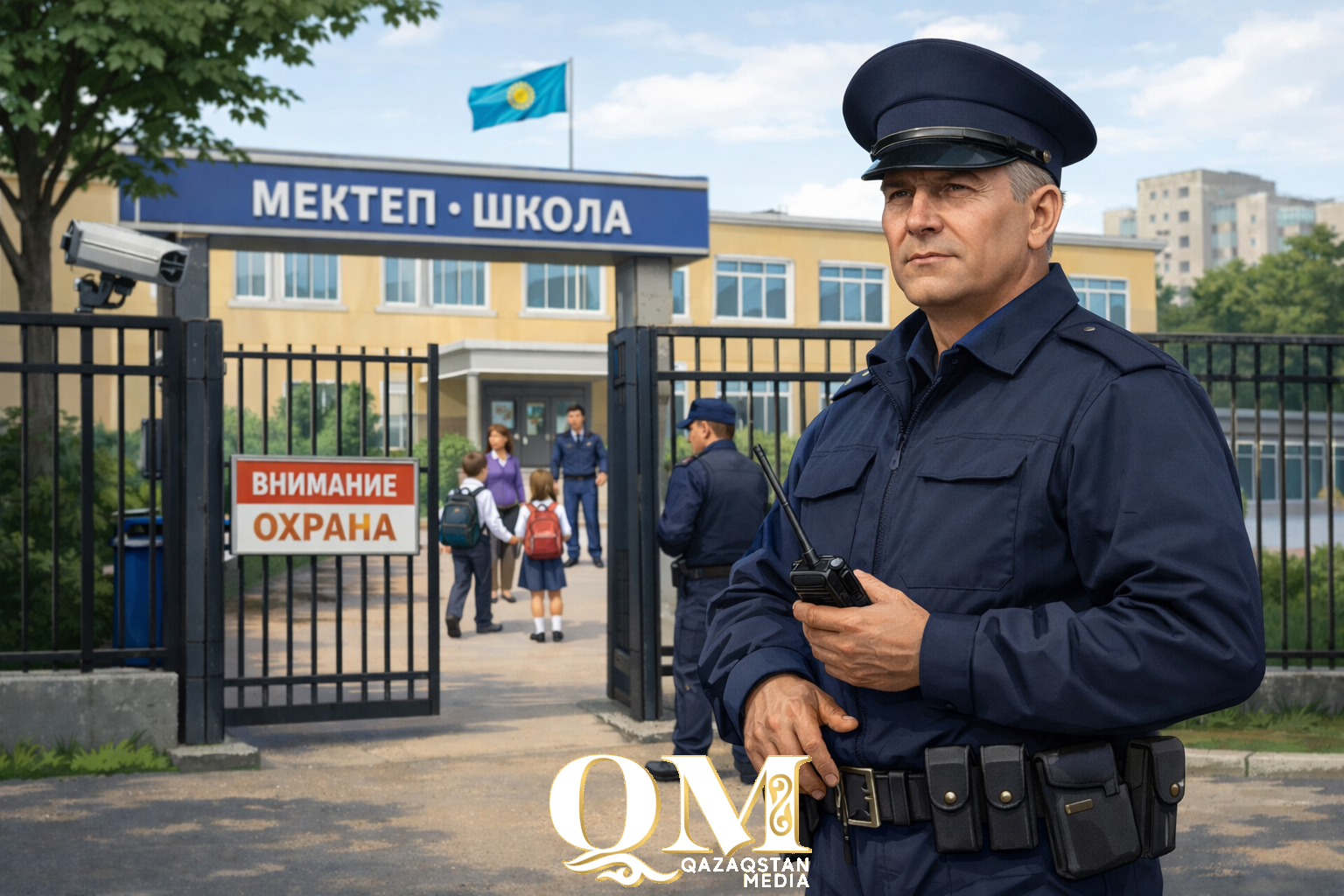 Бывших силовиков — в школы: в МВД Казахстана поддерживают усиление охраны учебных заведений