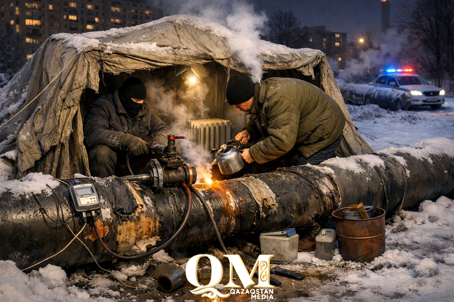 Жителей Петропавловска уличили в хищении тепла