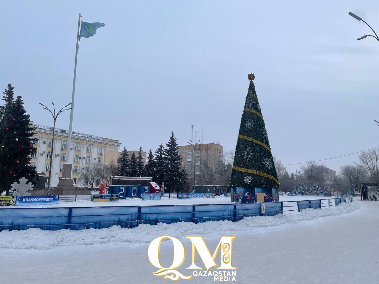 Ледяной дождь ожидается на севере Казахстана