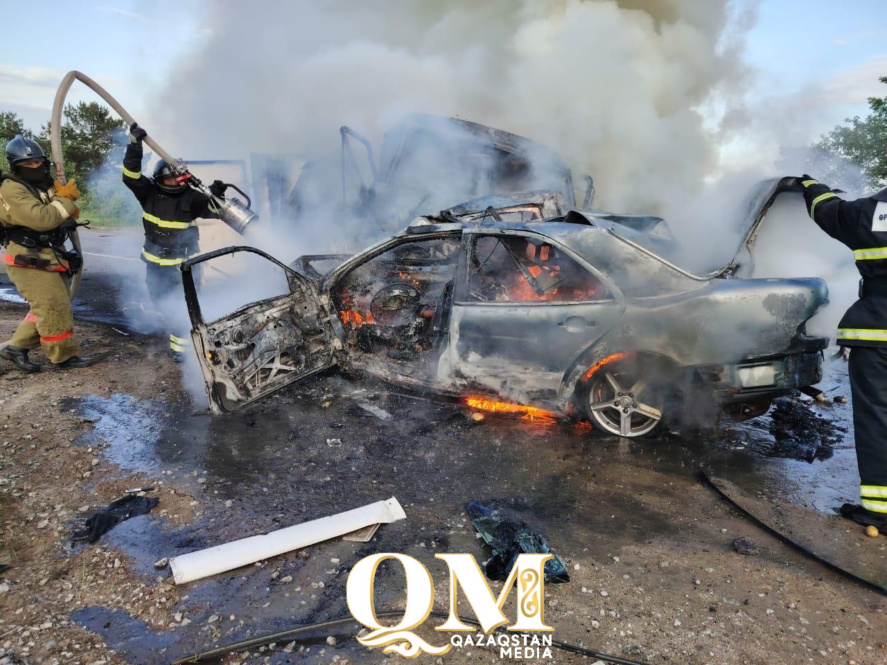 Напился и устроил гонки. Стали известны подробности ДТП, в котором погибли пять человек в Петропавловске