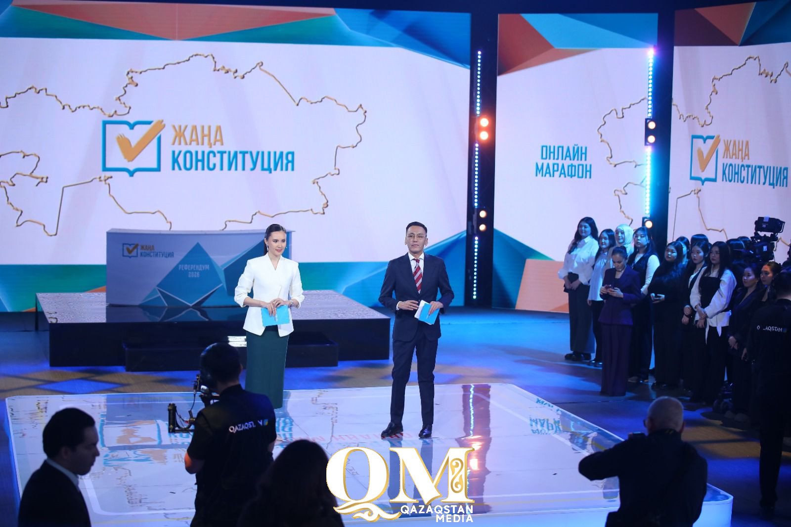 В Астане проходит онлайн-марафон «Референдум–2026»