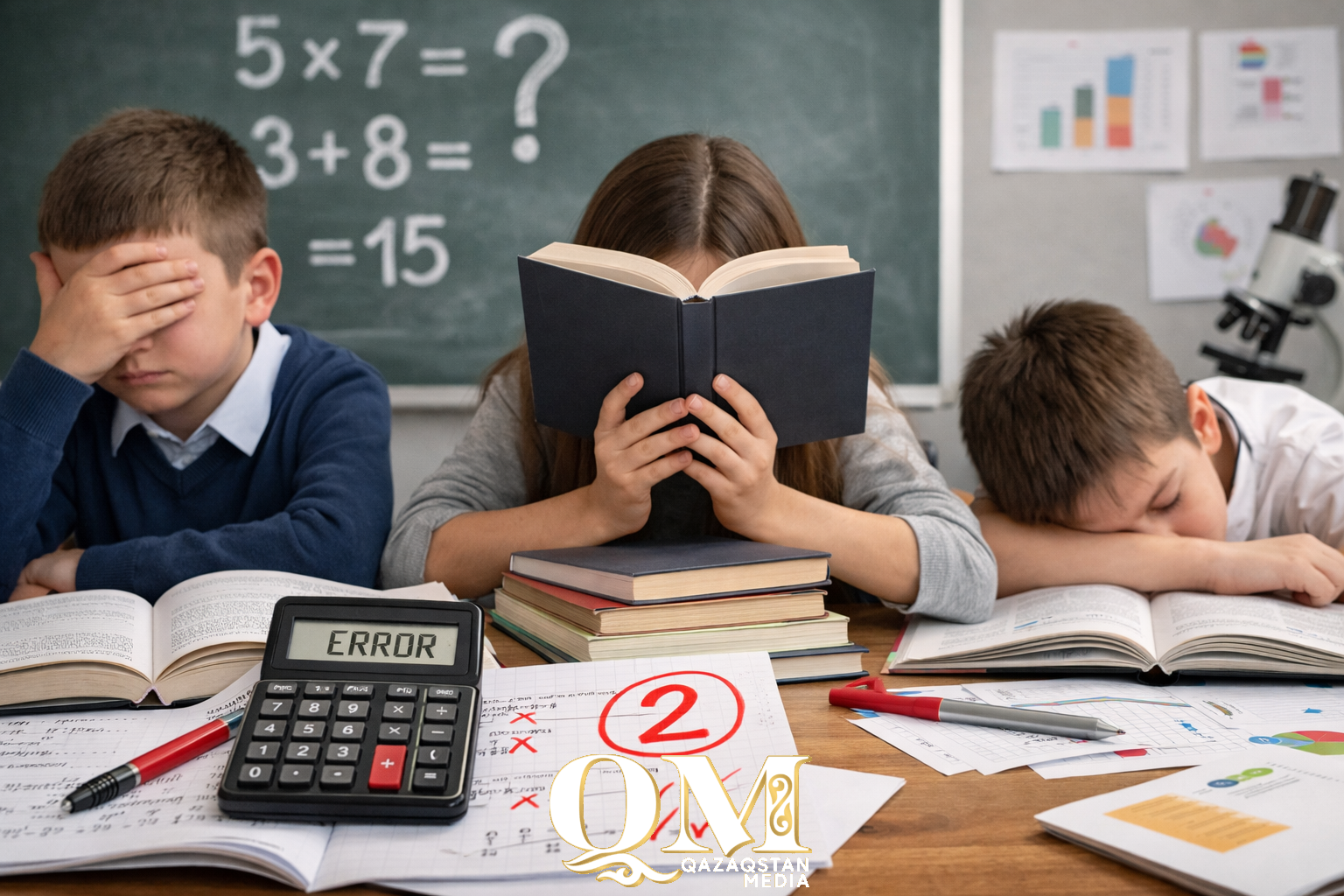 Не читать, не считать: 19 школ СКО показали низкую грамотность по основным предметам