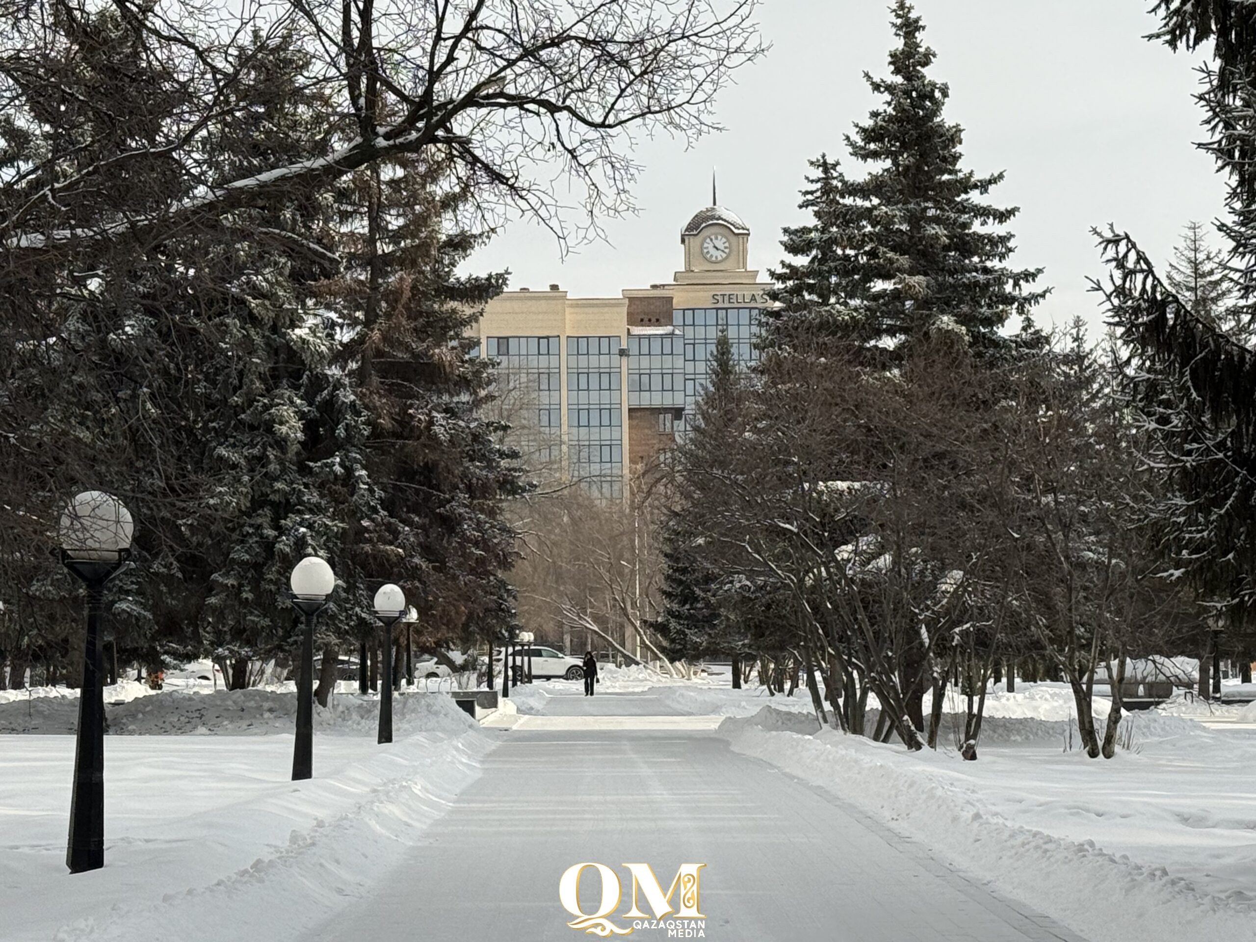 На севере Казахстана усилится снег и метель, а к 24 февраля ударят морозы до -37