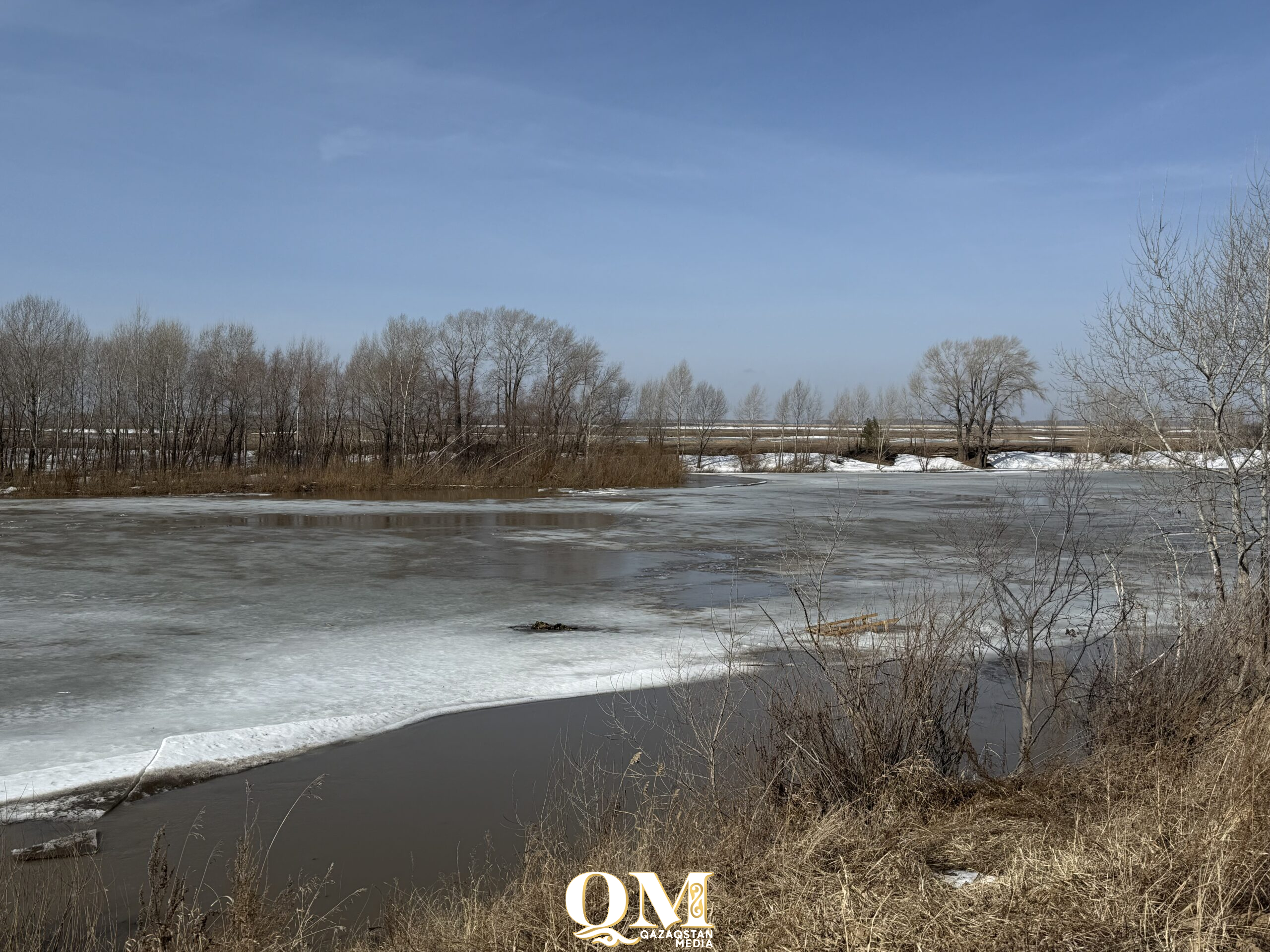 Паводок-2026. Запасов влаги почти в 2 раза больше, а сама почва промерзла на 25 % в СКО