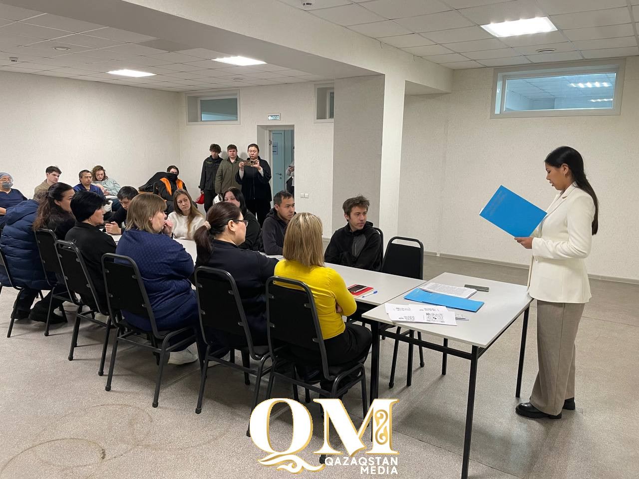 Конституционную реформу обсудили с коллективом завода «Казтехмаш» в Петропавловске