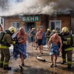 Банный день закончился эвакуацией в Сергеевке Северо-Казахстанской области