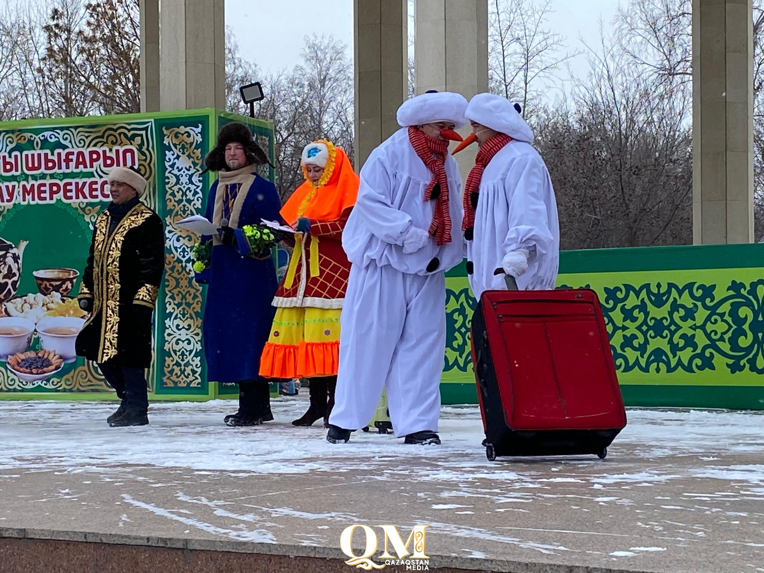 С чемоданом на выход: в Петропавловске прошли проводы зимы