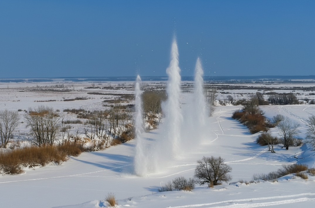 84 млн тенге выделили на взрыв льда на реках СКО