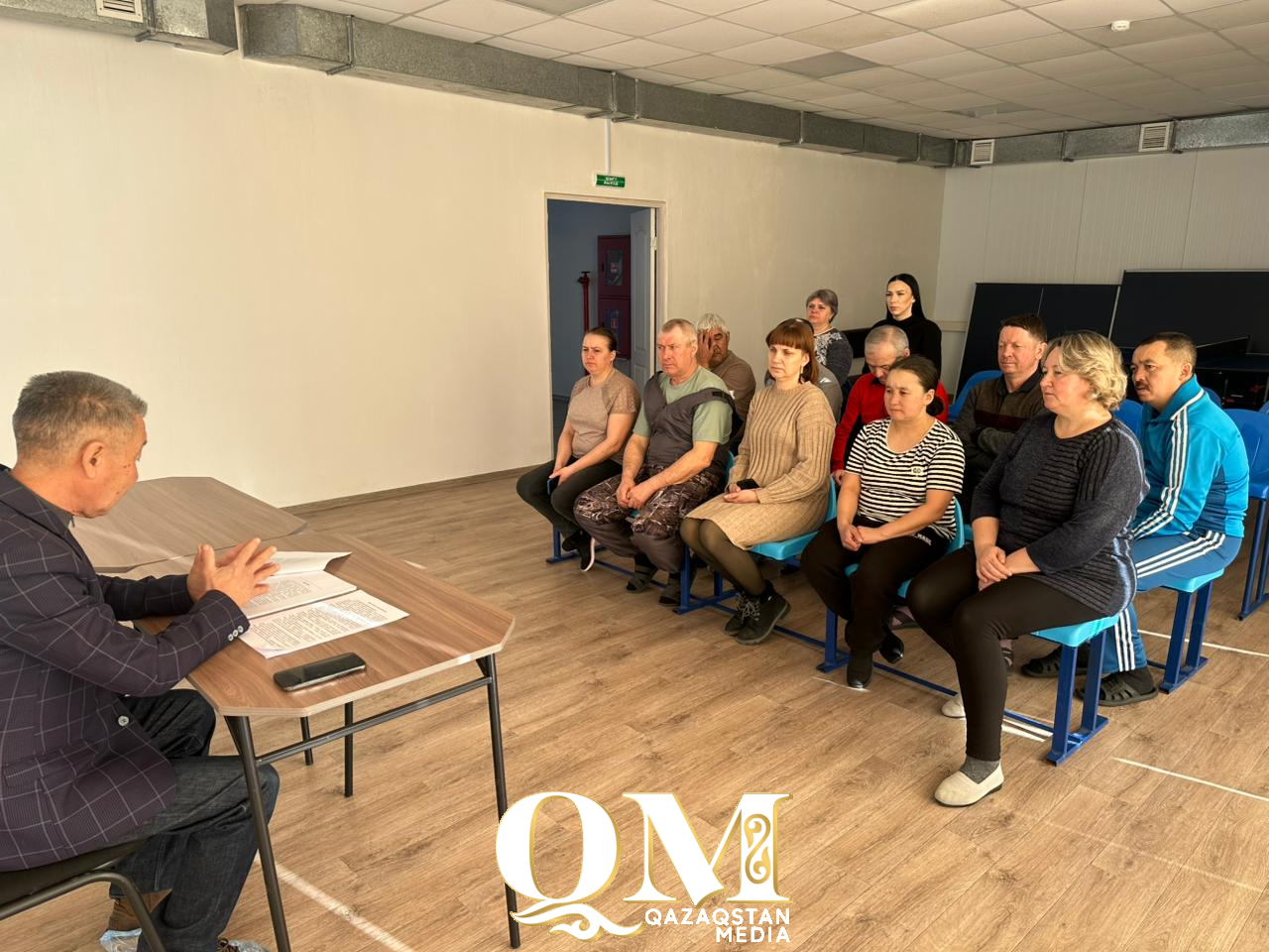 Спортсмены Тимирязевского района СКО обсудили изменения Конституции