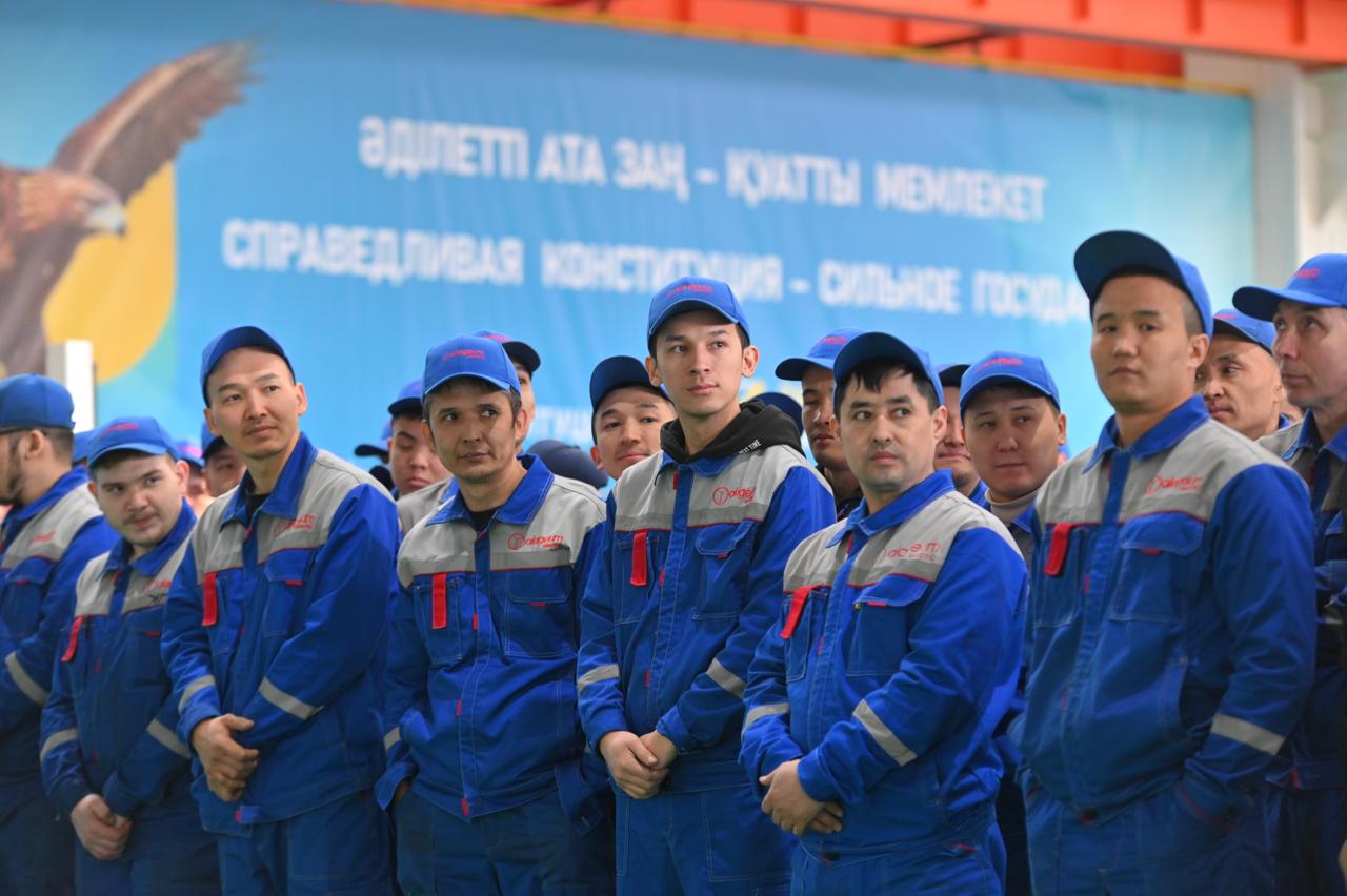 Члены общенациональной коалиции встретились с коллективом ТОО «Петропавловский электротехнический завод»