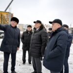 Балабақша,емхана, көпір. СҚО әкімі құрылыс алаңдарына барды