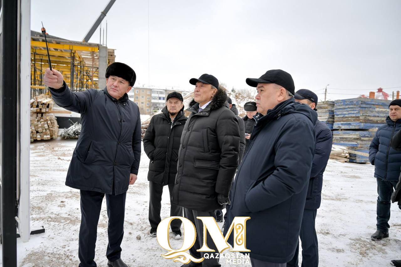 Балабақша,емхана, көпір. СҚО әкімі құрылыс алаңдарына барды