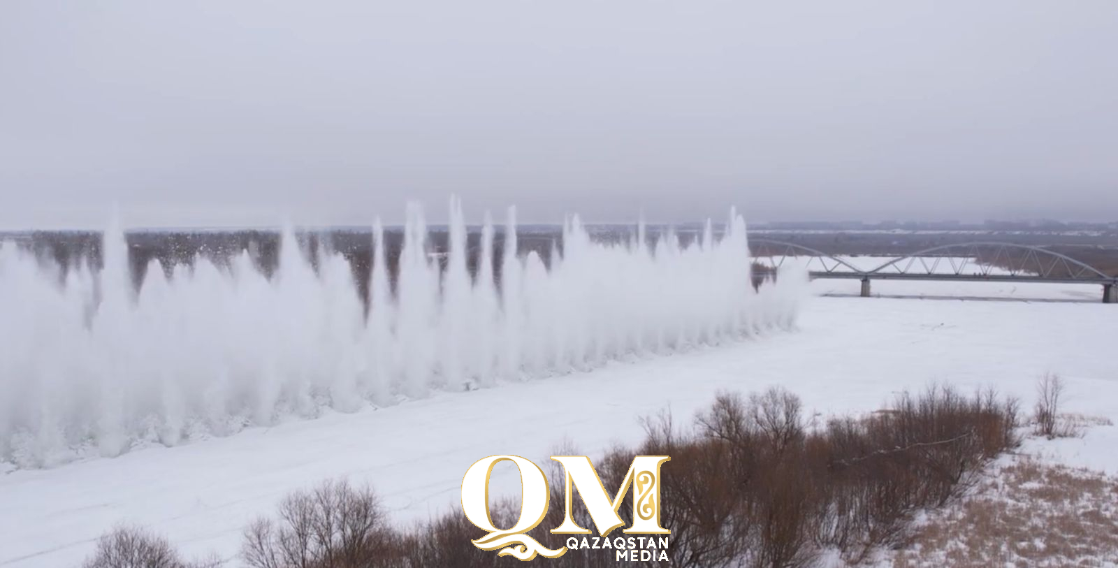 СҚО-дағы өзен-көлдерде мұз жару жұмыстары жүріп жатыр