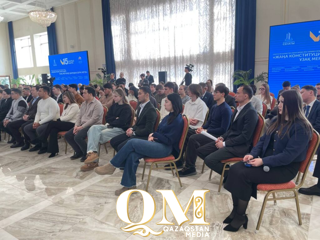 Манифест будущего: проект новой Конституции обсудил с североказахстанской молодежью спикер сената Маулен Ашимбаев