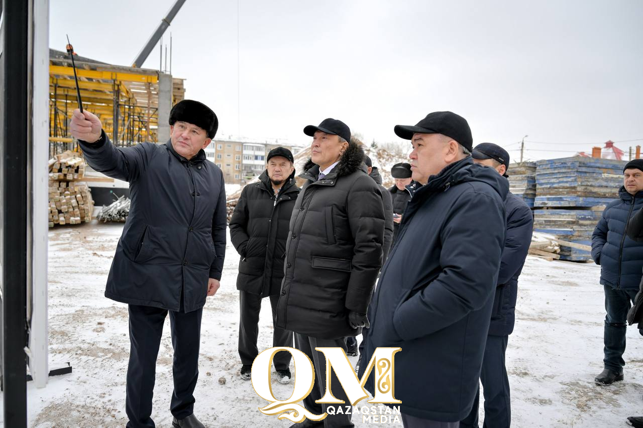 Детсад, путепровод и поликлиника: в СКО идет строительство важных объектов