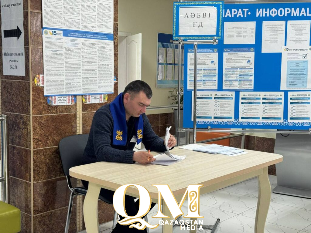 Ветеран Искендир Илеюсизов принял участие в референдуме в Петропавловске