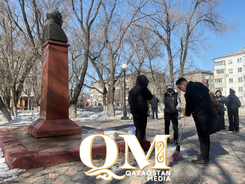 Петропавлда еріктілер тазалық шарасын өткізді