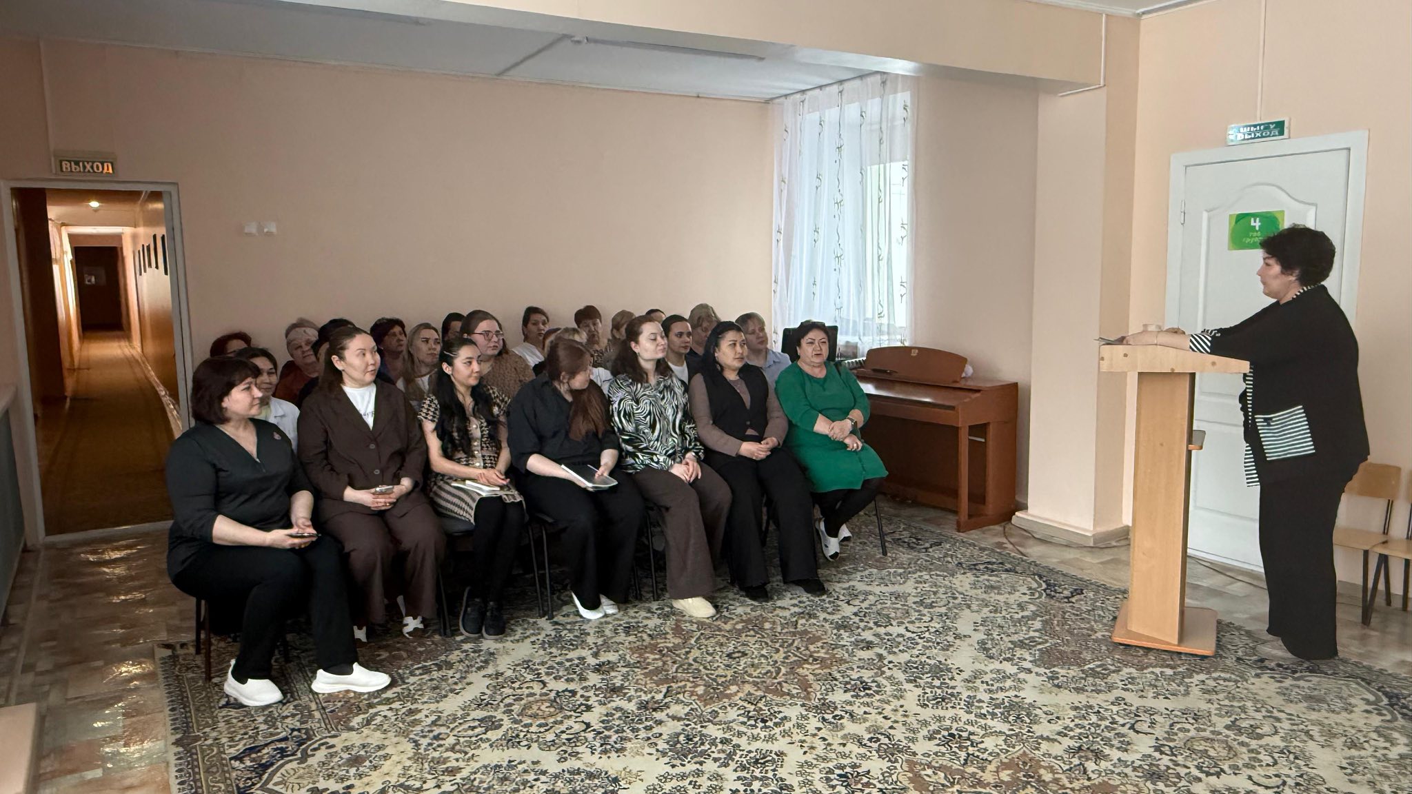 Проект новой Конституции обсудили сотрудники ясли-сада «Айгөлек» Петропавловска