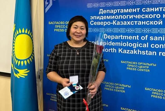 30 лет в санитарной службе. Главный специалист департамента санэпидконтроля СКО Толкын Каженова поделилась своей историей