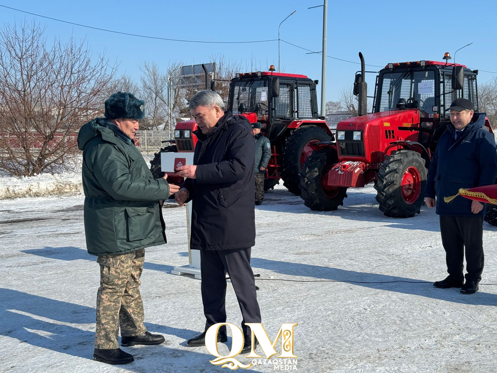 СҚО-да орман шаруашылықтарына су жаңа техникалардың кілті табысталды
