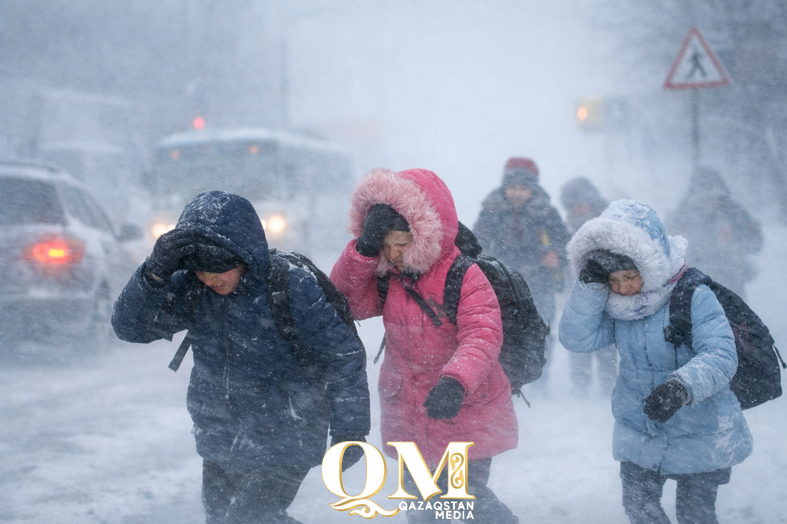 Детей сдувает ветром»: уроки не отменили, но после скандала школьников отпустили раньше в Петропавловске